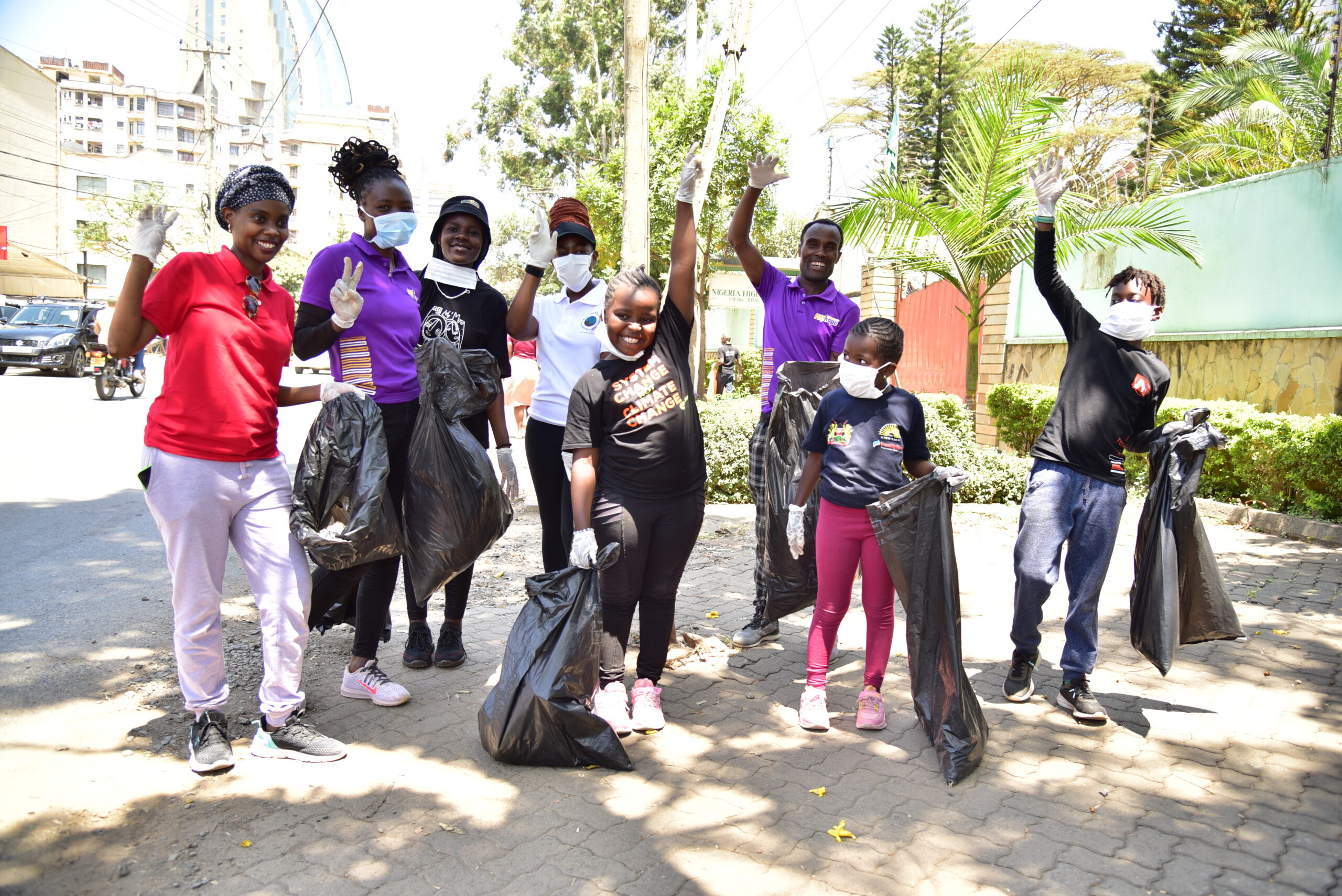 Kilimani Cleanup Event