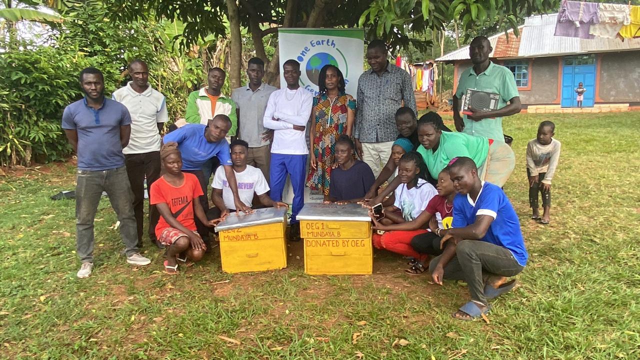 BEE HIVES HAND OVER TO YOUTH